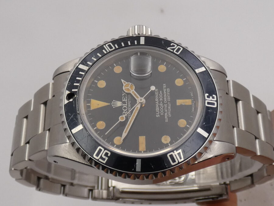 Rolex Submariner Date 16800 Hazelnut MAXI DIAL BOX&PAPERS Anno 1982 Automatico Acciaio