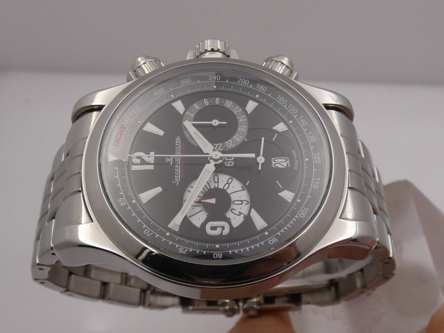 Cronografo Jaeger-LeCoultre Master Compressor 146.8.25 BOX&PAPERS Automatico ANNO 2009 Acciaio Braccialato