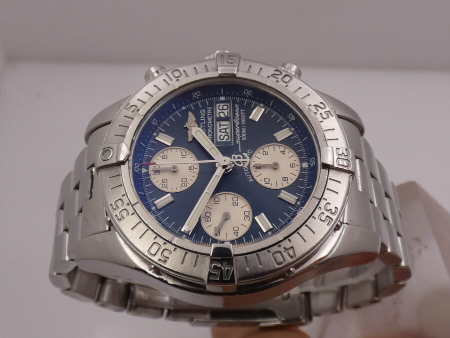 Breitling Superocean Chronograph II A13340 With PAPERS Automatic Chronometre COSC ANNO 2007