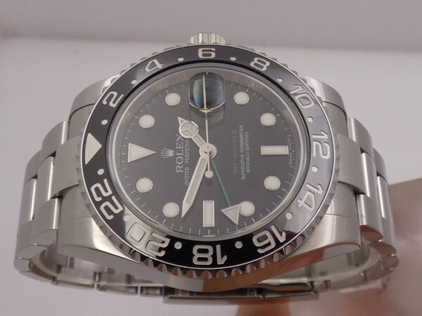 Rolex GMT-Master II 116710LN Ceramic RRR BOX&PAPERS ANNO 2010 Automatico Acciaio