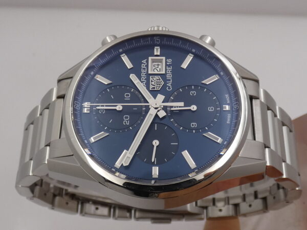 Cronografo TAG Heuer Carrera Calibre 16 LIKE NEW BOX&PAPERS Anno 2018 Automatico Acciaio