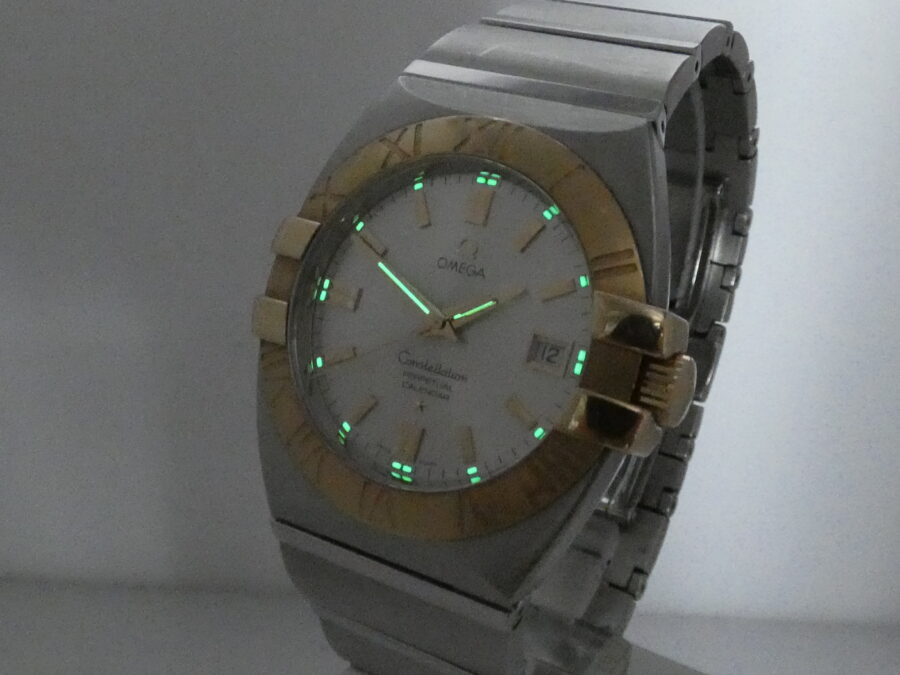 Omega Constellation Double Eagle Perpetual Calendar 40mm Acciaio & Oro18Kt 1213.30.00 ANNO 1998 - immagine 11