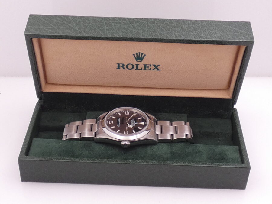 Rolex Explorer I "Only Swiss" 14270 ANNO 1999 Automatico Acciaio - immagine 11