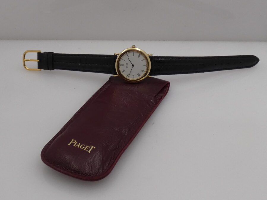 Piaget Classic Ultra Thin Mid-Size 29mm Oro Pieno 18Kt SERVICED Manuale ANNI '80s Ref.9048 - immagine 11