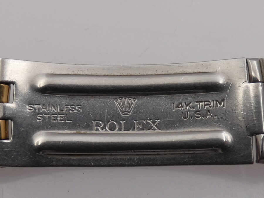Rolex Datejust Turn-O-Graph 1625 Acciaio & Oro18Kt Automatic Big Logo American Bracelet ANNO 1965 - immagine 11