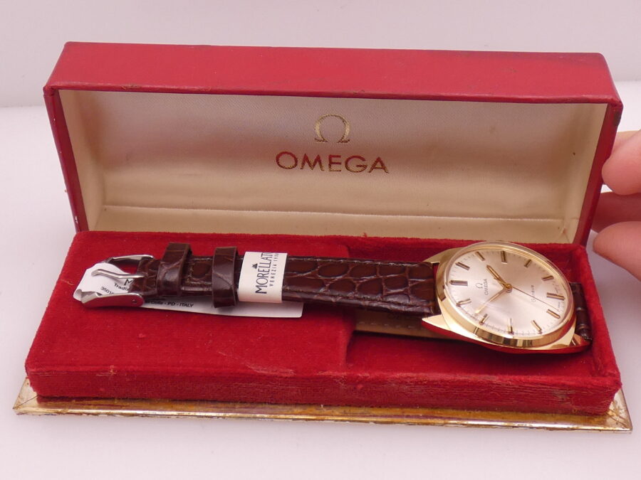 Omega Genève Oro Massiccio 18Kt ANNO 1969 Manuale TOP CONDITION With BOX Ref. 181-91008 - immagine 11