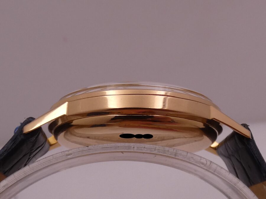 Pierce Wonderful Chronograph Oro Rosa 18Kt Valjoux 23 ANNI '50 TOP CONDITION Column Wheel - immagine 12