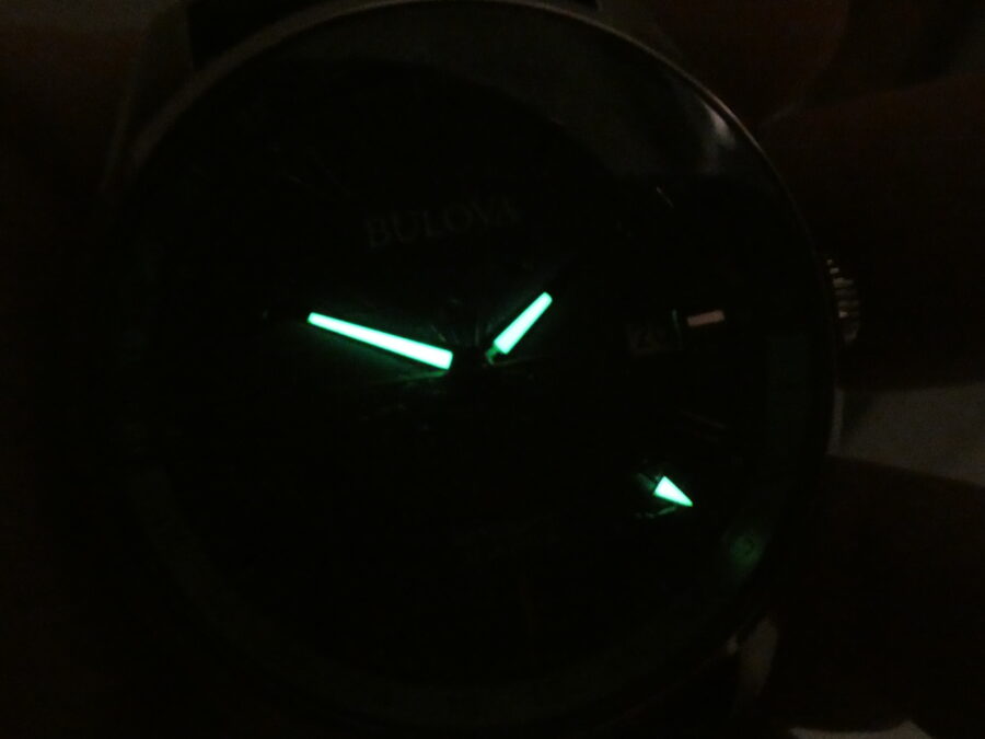 Bulova Wilton GMT 96B385 LIKE NEW BOX&PAPERS Anno 2022 Automatico Acciaio - immagine 11