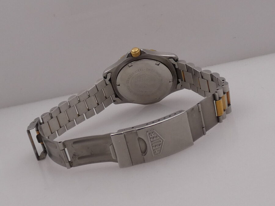 Heuer 2000 Professional 200m 974.006 18Kt G.f. & Steel ANNI '90s - immagine 12