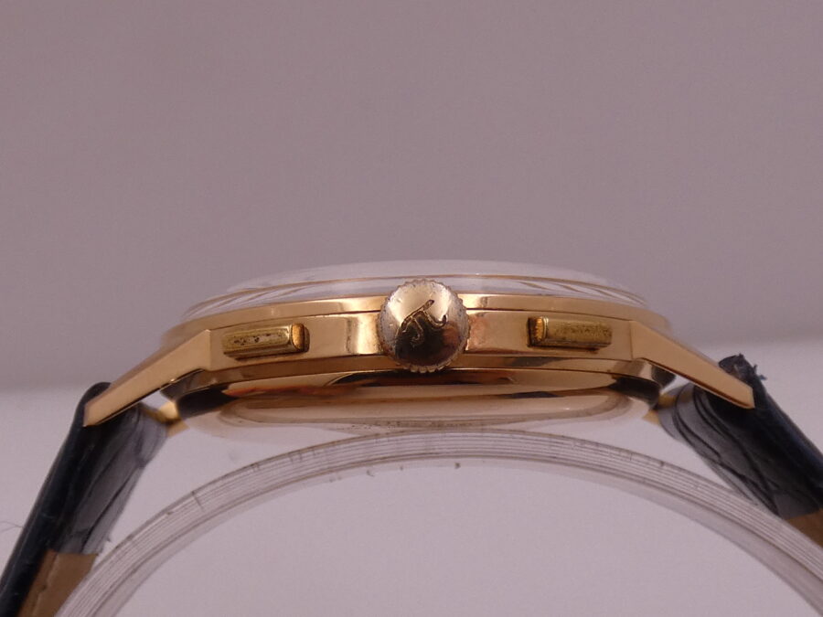 Pierce Wonderful Chronograph Oro Rosa 18Kt Valjoux 23 ANNI '50 TOP CONDITION Column Wheel - immagine 13