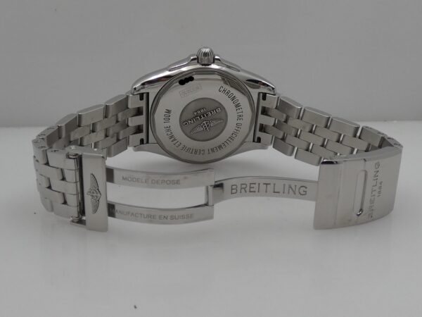 Breitling Galactic Unitime Sleek T World Time 45mm WB3510 Automatico Braccialato Acciaio