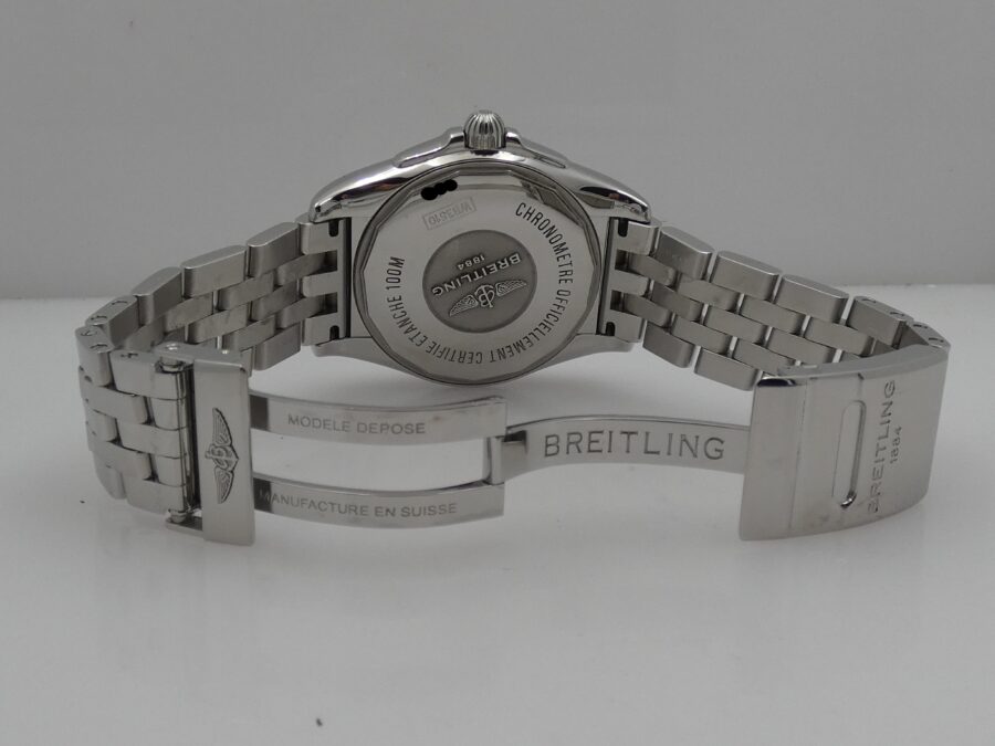 Breitling Galactic Unitime Sleek T World Time 44mm WB3510 Automatico Braccialato Acciaio - immagine 12