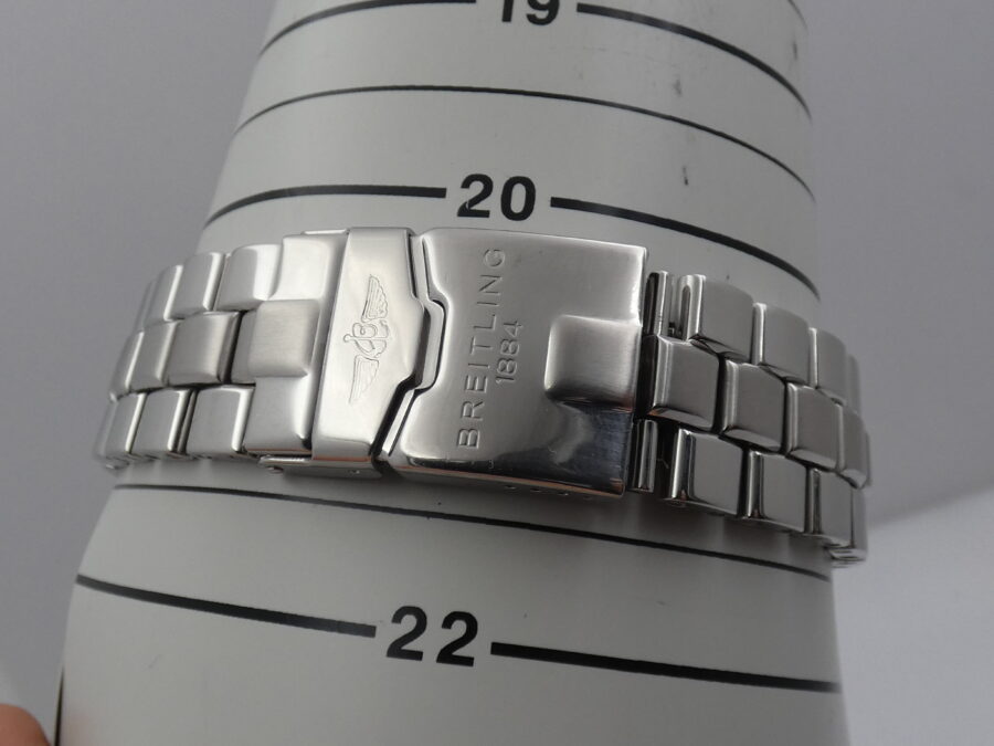 Cronografo Breitling Super Avenger 48mm A13370 BOX&PAPERS Automatico ANNO 2005 Acciaio - immagine 13