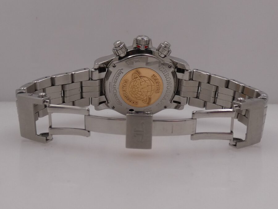 Cronografo Jaeger-LeCoultre Master Compressor 146.8.25 BOX&PAPERS Automatico ANNO 2009 Acciaio Braccialato - immagine 13