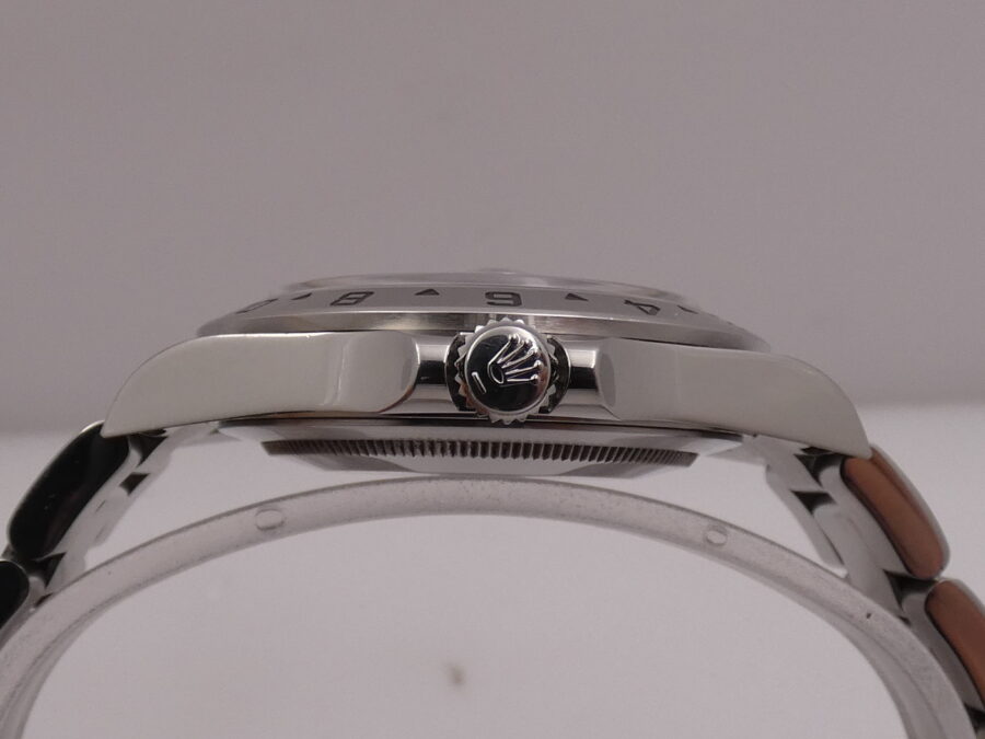 Rolex Explorer II 16570T No Holes FULL SET Anno 2005 Automatico TOP CONDITION Acciaio Braccialato - immagine 14