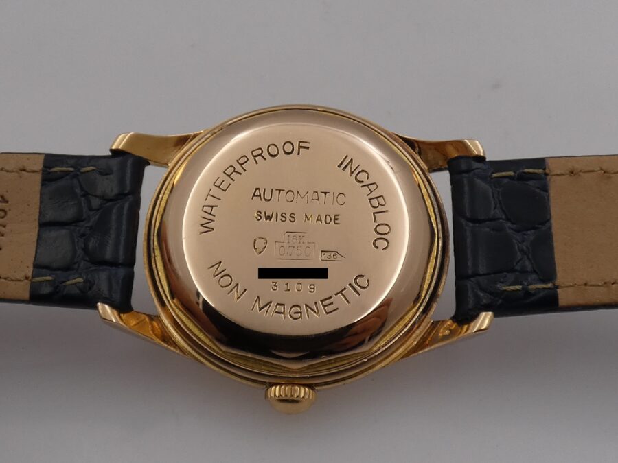 Baume & Mercier Stellina Automatic Oro Rosa Massiccio18Kt Non Magnetic 3109 JUST SERVICED Anni '60s - immagine 14