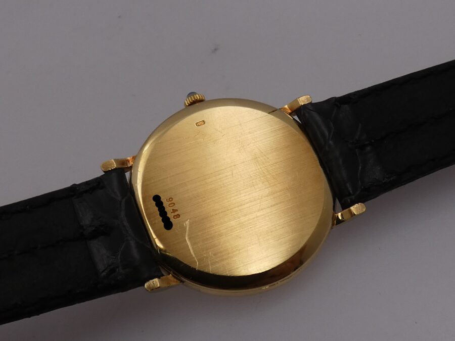 Piaget Classic Ultra Thin Mid-Size 29mm Oro Pieno 18Kt SERVICED Manuale ANNI '80s Ref.9048 - immagine 14