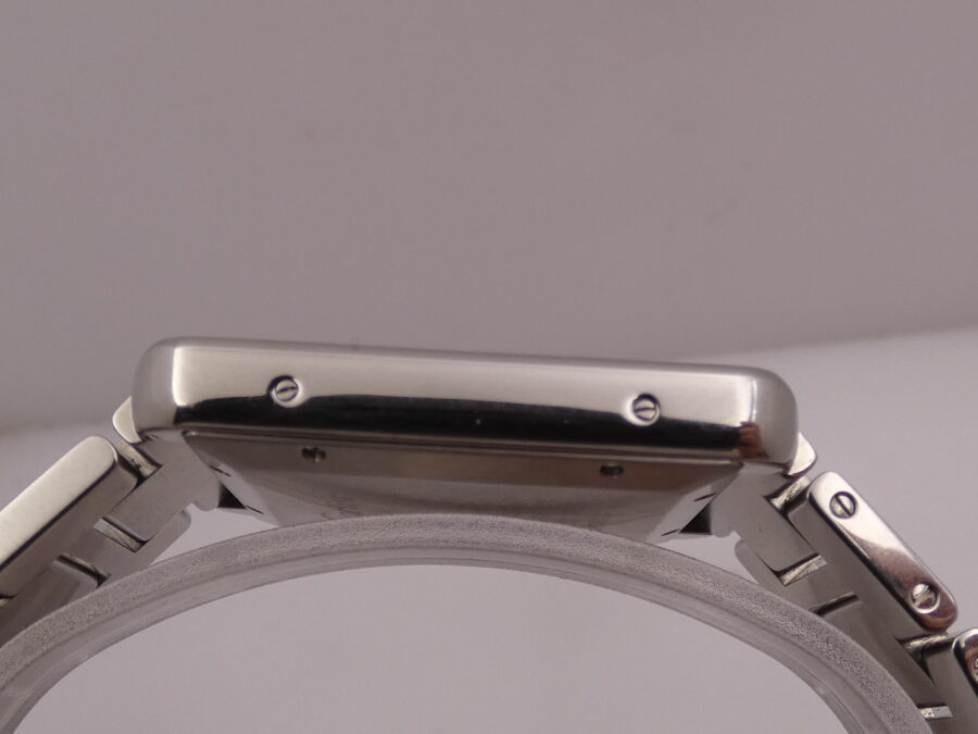 Cartier Tank Solo XL JUMBO 3515 BOX & PAPERS Anno 2013 Automatico Acciaio Braccialato - immagine 14