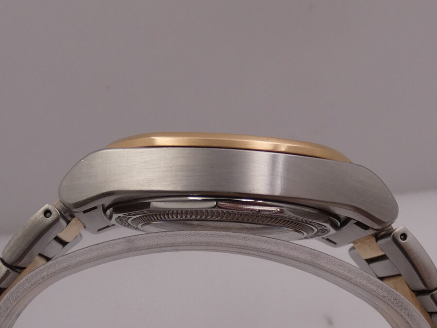 Armand Nicolet J09 Day-Date Acciaio & Oro Rosa 18Kt FULL SET Automatico Braccialato - immagine 15