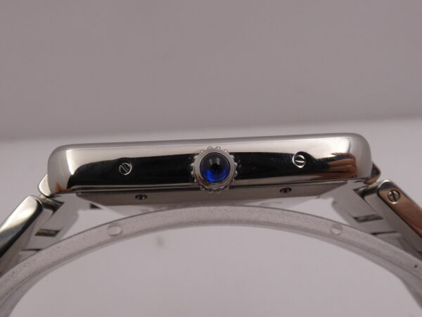 Cartier Tank Solo XL JUMBO 3515 BOX & PAPERS Anno 2013 Automatico Acciaio Braccialato