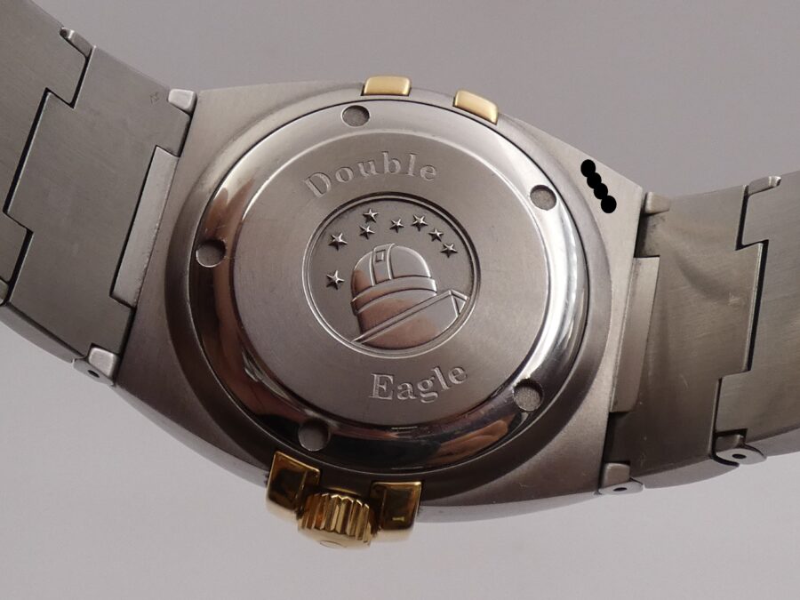 Omega Constellation Double Eagle Perpetual Calendar 40mm Acciaio & Oro18Kt 1213.30.00 ANNO 1998 - immagine 16
