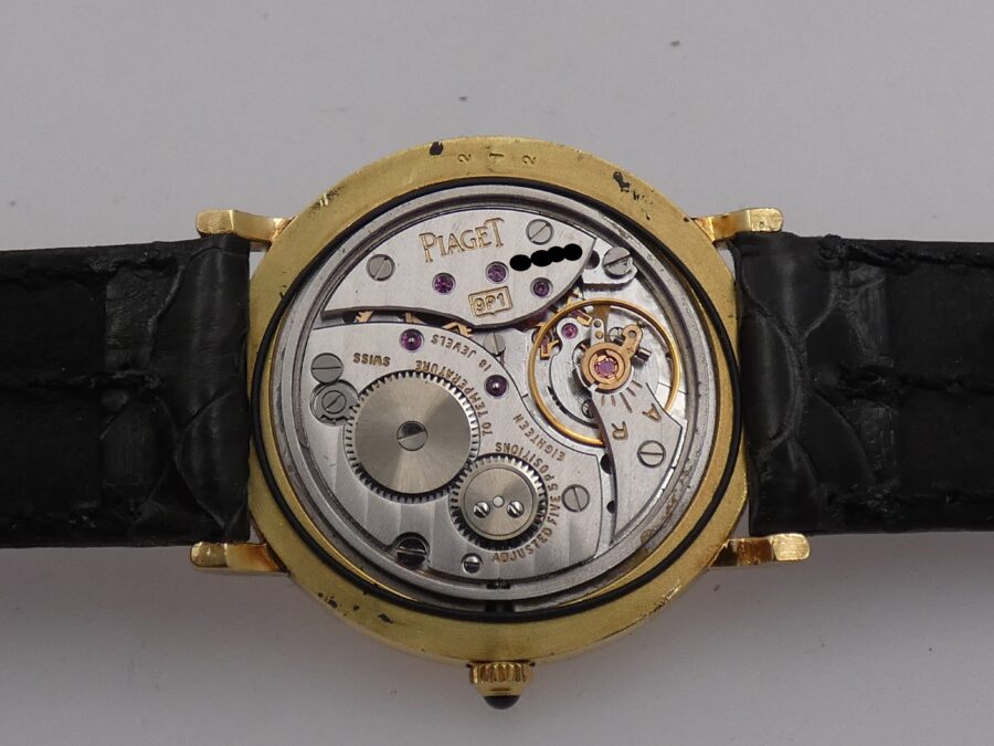 Piaget Classic Ultra Thin Mid-Size 29mm Oro Pieno 18Kt SERVICED Manuale ANNI '80s Ref.9048 - immagine 16