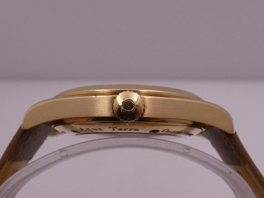 Omega Seamaster Aqua Terra 39mm Cronometro Co-Axial Oro 18Kt ANNO 2006 With BOX Automatico - immagine 15