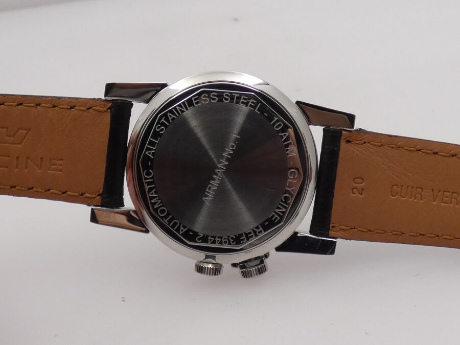 Glycine Airman No.1 GMT 36mm 3944 BOX&PAPERS Automatico Acciaio - immagine 15