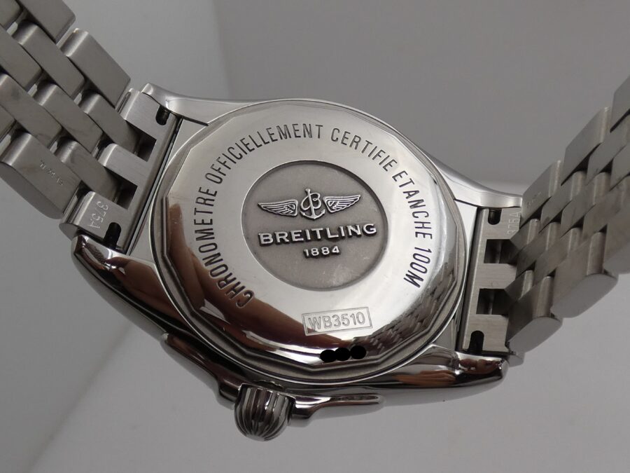 Breitling Galactic Unitime Sleek T World Time 44mm WB3510 Automatico Braccialato Acciaio - immagine 16