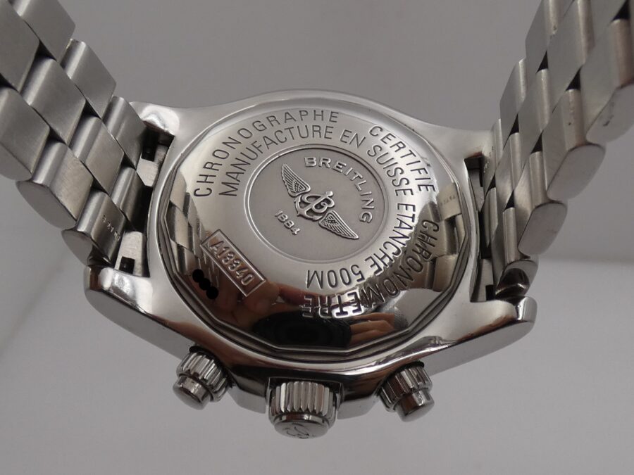 Breitling Superocean Chronograph II A13340 With PAPERS Automatic Chronometre COSC ANNO 2007 - immagine 16