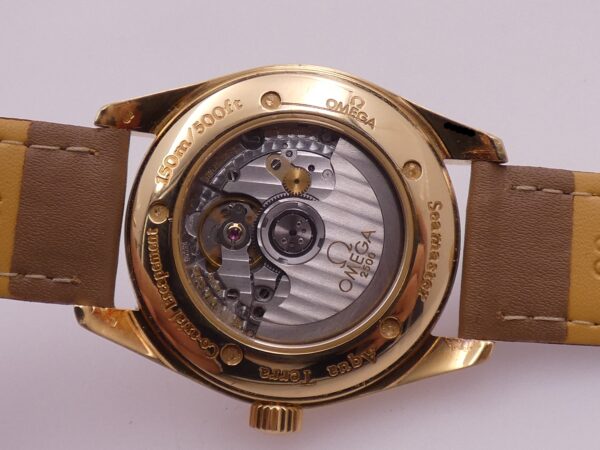 Omega Seamaster Aqua Terra 39mm Cronometro Co-Axial Oro 18Kt ANNO 2006 With BOX Automatico