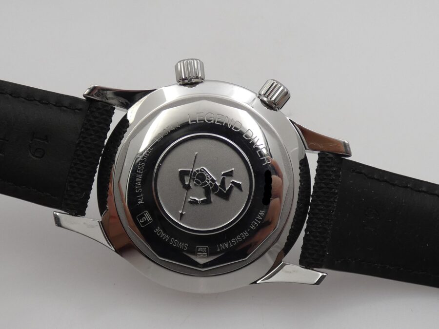 Longines Legend Diver 36mm L3.374.4 BOX&PAPERS Like New Automatico ANNO 2020 Acciaio - immagine 17