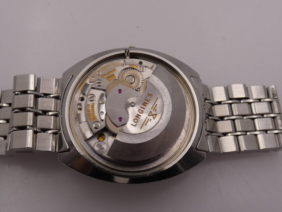 Longines Admiral 5 Stelle 8342 Automatic Date ANNO 1974 Acciaio Braccialato Vintage - immagine 17