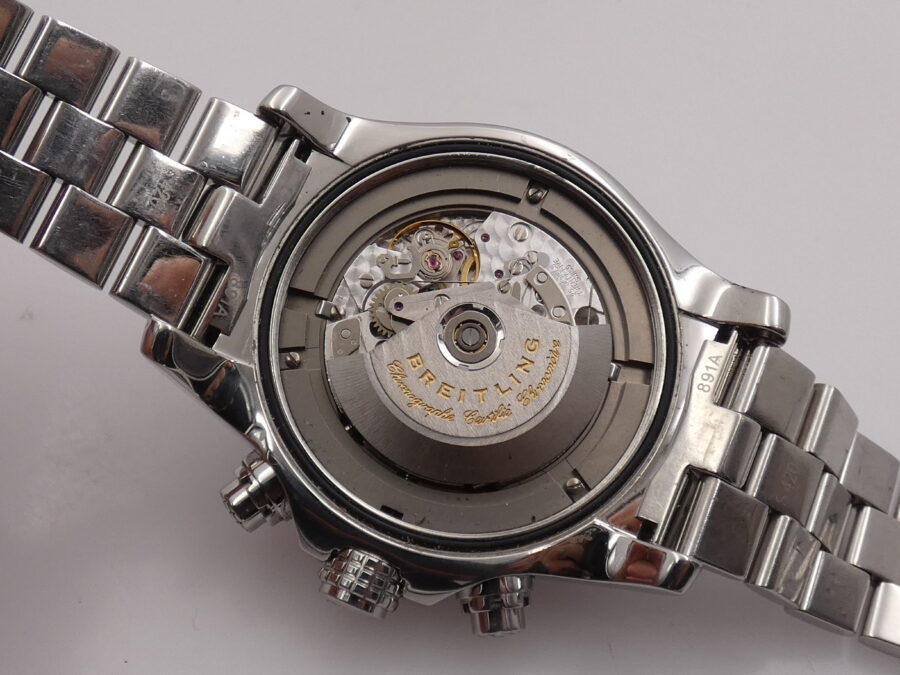 Cronografo Breitling Super Avenger 48mm A13370 BOX&PAPERS Automatico ANNO 2005 Acciaio - immagine 17