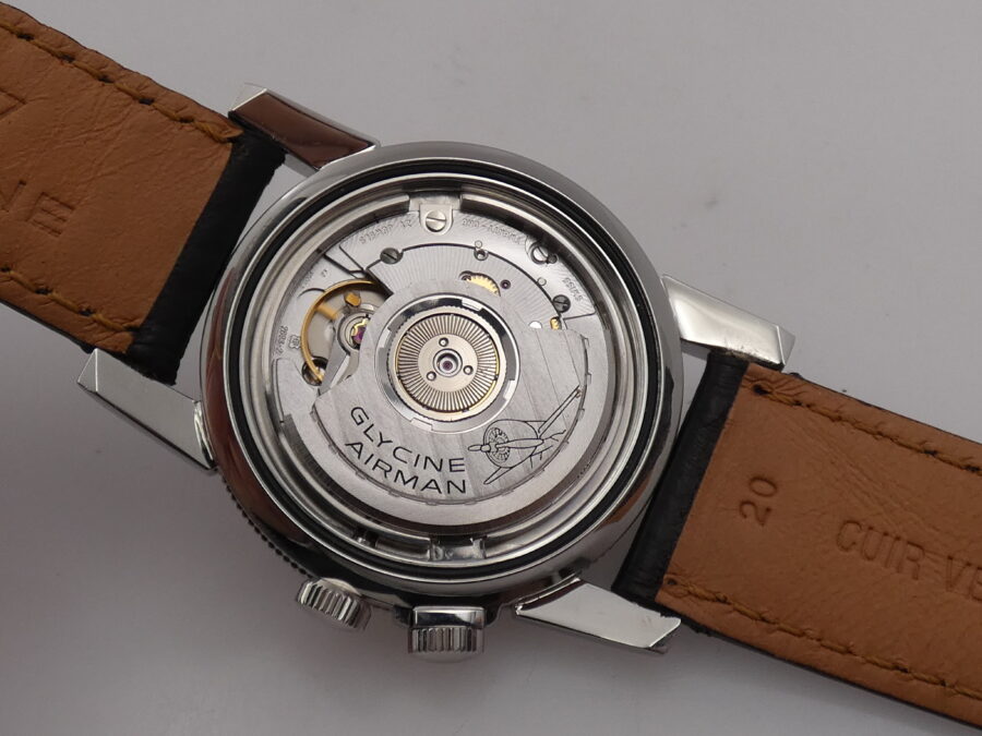 Glycine Airman No.1 GMT 36mm 3944 BOX&PAPERS Automatico Acciaio - immagine 16