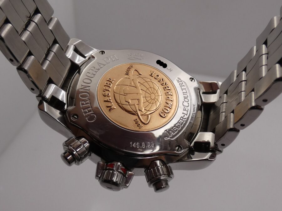 Cronografo Jaeger-LeCoultre Master Compressor 146.8.25 BOX&PAPERS Automatico ANNO 2009 Acciaio Braccialato - immagine 16