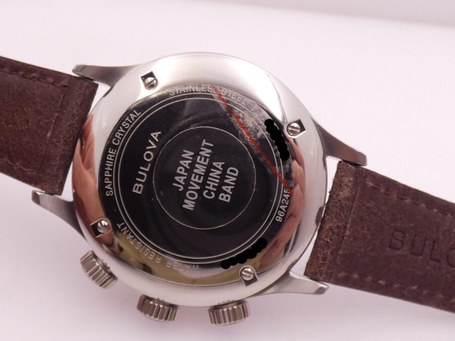 Bulova Pilot A15 96A245 BOX PAPERS & TAG PRICE Anno 2022 Automatico Acciaio - immagine 17