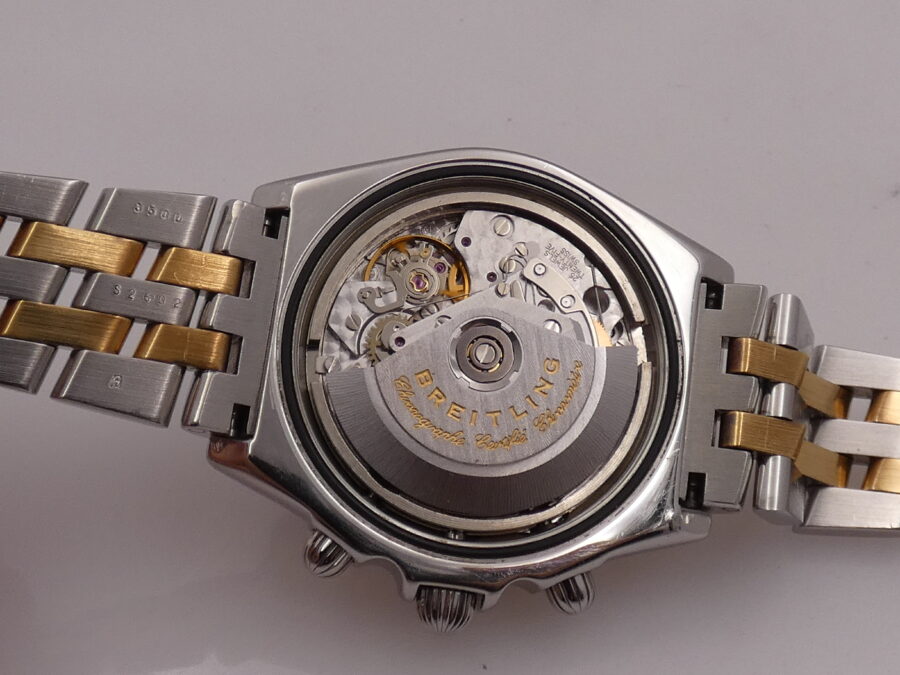 Cronografo Breitling Crosswind Chronometre 43mm D13355 FULL SET Acciaio&Oro 18Kt Automatico ANNO 2003 - immagine 18