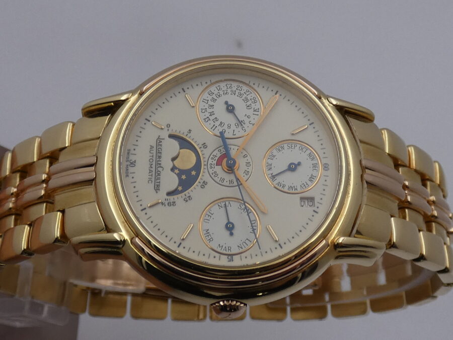 Jaeger-LeCoultre Odysseus Perpetual Calendar Moonphases Automatico 18Kt Rose&Yellow GOLD 166.7.80 ANNI '90 - immagine 3