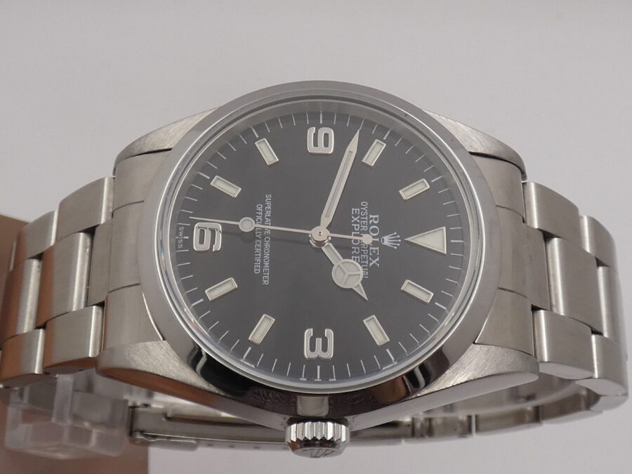 Rolex Explorer I "Only Swiss" 14270 ANNO 1999 Automatico Acciaio - immagine 3
