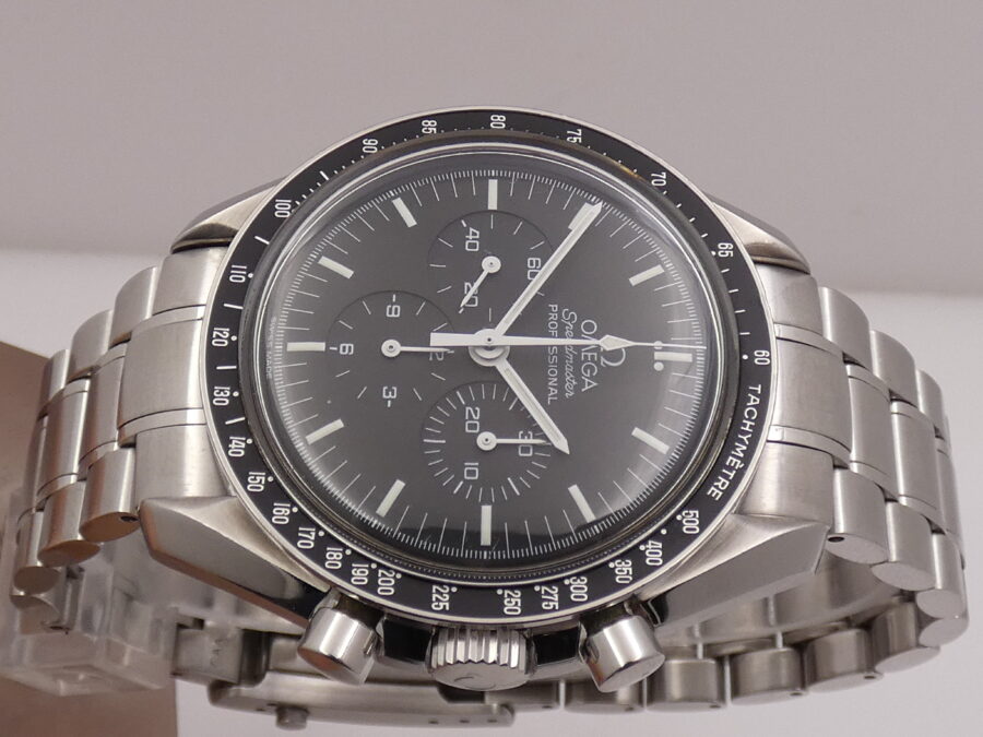 Cronografo Omega Speedmaster Professional Moonwatch 145.0022 Manuale ANNO 2005 Acciaio