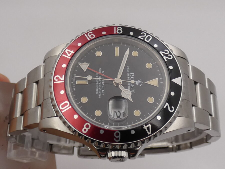 Rolex GMT-Master 16700 Coke Hazelnut Dial ANNO 1991 Automatico Acciaio Oyster - immagine 3