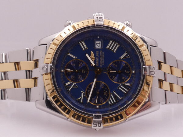 Cronografo Breitling Crosswind Chronometre 43mm D13355 FULL SET Acciaio&Oro 18Kt Automatico ANNO 2003