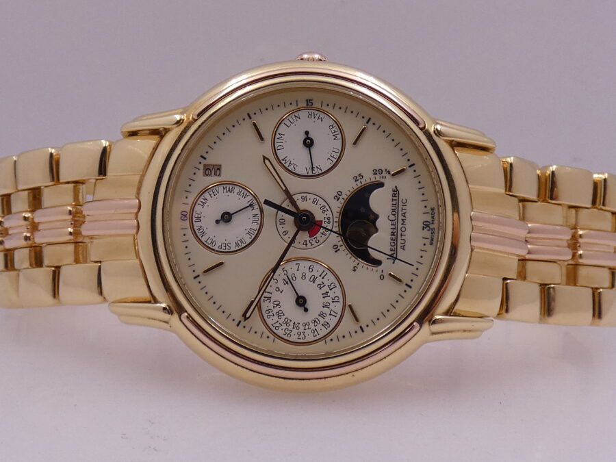 Jaeger-LeCoultre Odysseus Perpetual Calendar Moonphases Automatico 18Kt Rose&Yellow GOLD 166.7.80 ANNI '90 - immagine 4