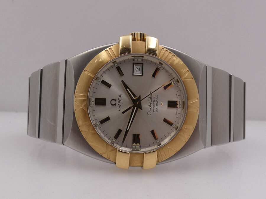 Omega Constellation Double Eagle Perpetual Calendar 40mm Acciaio & Oro18Kt 1213.30.00 ANNO 1998 - immagine 4