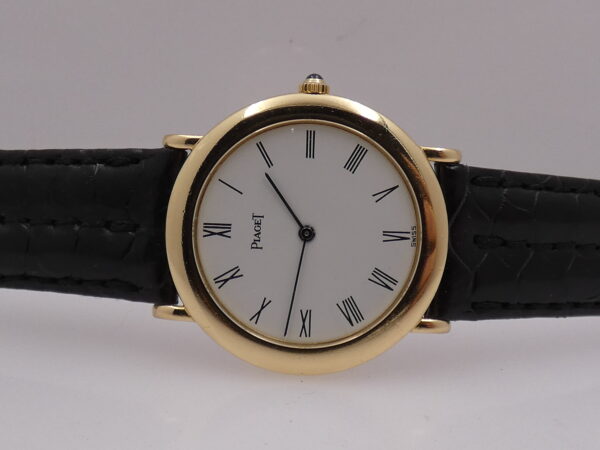 Piaget Classic Ultra Thin Mid-Size 29mm Oro Pieno 18Kt SERVICED Manuale ANNI '80s Ref.9048