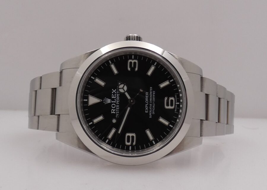Rolex Explorer 214270 BOX&PAPERS ITALIA ANNO 2017 Automatico TOP CONDITION Acciaio - immagine 4