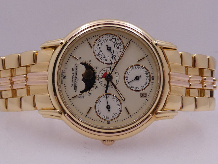 Jaeger-LeCoultre Odysseus Perpetual Calendar Moonphases Automatico 18Kt Rose&Yellow GOLD 166.7.80 ANNI '90 - immagine 5