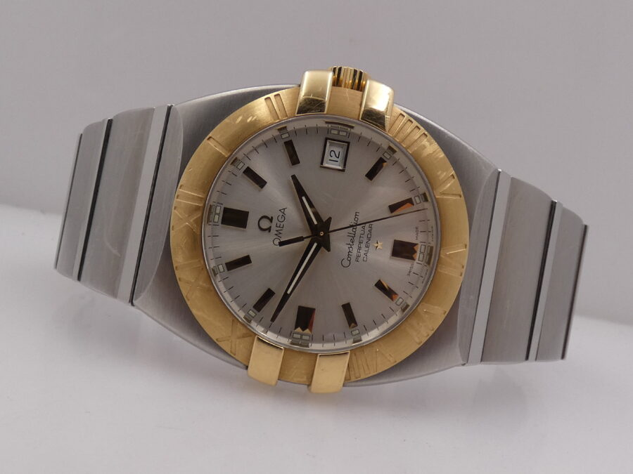 Omega Constellation Double Eagle Perpetual Calendar 40mm Acciaio & Oro18Kt 1213.30.00 ANNO 1998 - immagine 5