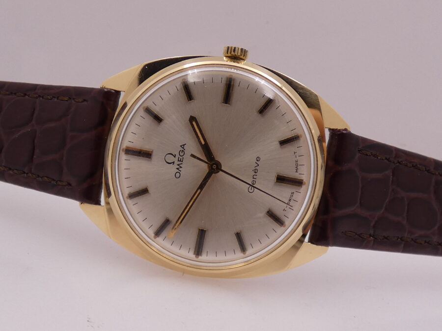 Omega Genève Oro Massiccio 18Kt ANNO 1969 Manuale TOP CONDITION With BOX Ref. 181-91008 - immagine 5
